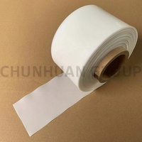 Película de Sellado de PTFE Antiadherente de Suministro de Fábrica, Personalización de Membrana de PTFE de 0.05mm, 0.1mm, 0.2mm