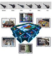 Nuevo Juego de Pesca Arcade QIQU para 2, 4, 6, 8 y 10 Jugadores, Venom 2 Carnage Strick, Software de Juego de Pesca en Chino e Inglés, Kit de Tablero