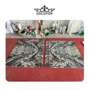 Goldtop OEM/ODM Popular Italia Kinawa Violeta Mármol Cocina Baño Azulejos de pared 2500x1300mm hasta Losas de mármol pulido púrpura - Product Image 4