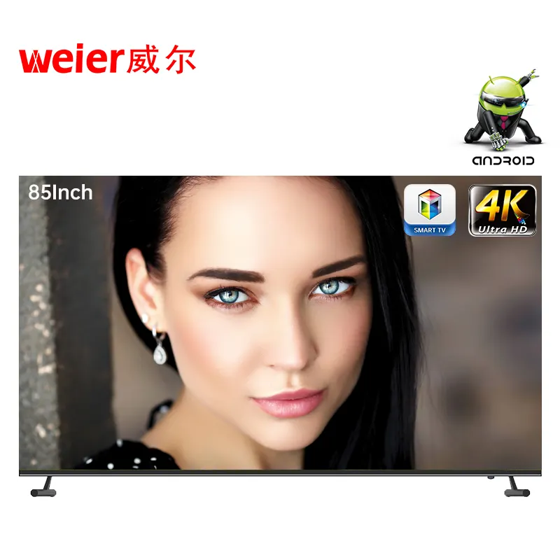 Weier Super Settembre Verificata Fornitore TV4K HDR Ultra HD UHD LED Smart TV TV 4K