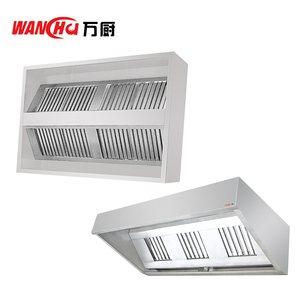 Campana extractora de cocina comercial de acero inoxidable SUS 201 de tamaño personalizado, fuente de energía eléctrica al mejor <span class=keywords><strong>precio</strong></span> para uso en hoteles - Product Image 3