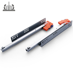 Undermount <strong>Drawer</strong> <strong>Slide</strong> <strong>Push</strong> to <strong>Open</strong> Single <strong>Slide</strong> - Product Image 1