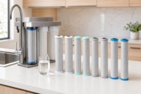 Bloc de charbon actif standard CTO de 5 à 20 pouces pour l'eau potable domestique, l'extérieur et l'hôtellerie