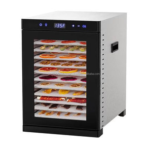 Deshidratador de Frutas, Verduras y Carne de Alta Calidad, 12 Capas, Comercial, Mini, Controlado por PLC, 220V, para Uso en Restaurantes - Product Image 2