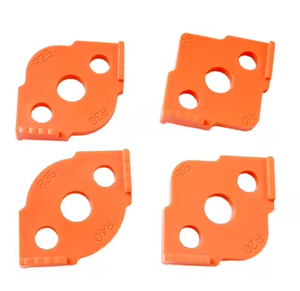 Perfactool, gran oferta, enrutador para carpintería, plantillas de radio de esquina, plantilla R5 a R40, enrutamiento, esquinas curvas, fresado, Radian Circular - Product Image 3