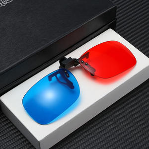 <span class=keywords><strong>Lunettes</strong></span> vertes rouges pour enfants UV400 <span class=keywords><strong>Clip</strong></span>-On Amblyopie Fonction visuelle Logiciel de formation <span class=keywords><strong>3D</strong></span> Strabisme Stéréo Fusion Vision Formation - Product Image 1