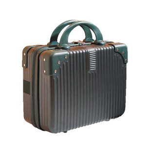 Valise cabine spinner ABS 14 pouces, petite boîte de rangement portable souvenir, boîte cadeau vide pour le Festival des Bateaux-Dragons et la Fête de la Mi-Automne - Product Image 5