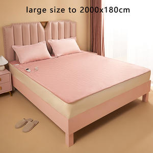 Manta eléctrica de gran tamaño para interior, alfombra calentada para cama, suave y mata ácaros para Winner - Product Image 3