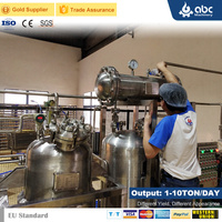 Usine d'extraction par solvant pour la production et le traitement avec installation clé en main, formation et assistance en ligne