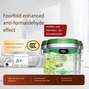 Échantillon Gratuit Peinture à l'Émulsion 01 Peinture Murale Intérieure Acrylique Latex Revêtement Liquide Anti-Moisissure Protection Environnementale à Base d'Eau - Product Image 4