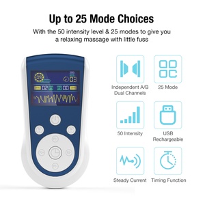 Periodo dolor máquina TENS estimulador <span class=keywords><strong>muscular</strong></span> y dispositivo EMS electrodos almohadilla de gel para máquinas TENS máquina digital TENS - Product Image 5