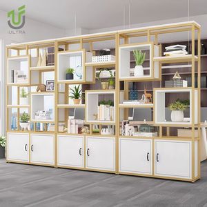 Estantería Cúbica Moderna IULTRA de Doble Cara, Estantería Alta Independiente con Parte Trasera Abierta, Separador de Oficina, Separador de Escuela, Estantería Divisoria - Product Image 2