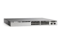 Commutateur C9200L-24PXG-2Y-E avec 2 ports Uplink 25G, alimentation CA unique, en stock dans l'entrepôt