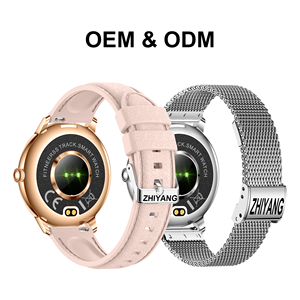 Reloj Inteligente Redondo T50 de 7.9 mm de Grosor, Relojes Inteligentes con Correa de Silicona, Logotipo Personalizado, Reloj Inteligente Impermeable para Mujer - Product Image 3