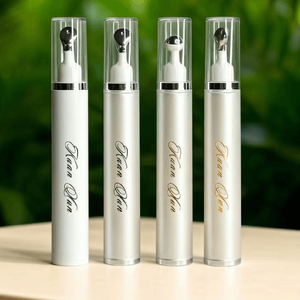 Envase de 10 ml de Lujo para Crema de Ojos, Botella Roll-on de Plástico sin Aire con Aplicador sin Aire para el Cuidado de los Ojos y Empaque - Product Image 6