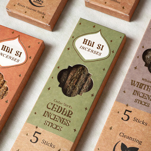 Incienso de Cedro y <span class=keywords><strong>Palo</strong></span> <span class=keywords><strong>Santo</strong></span>, Hecho a Mano, Aromaterapia de Larga Duración, Fragancia para Interiores; Aroma a Salvia Blanca y Canela, Fujian - Product Image 2