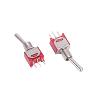Interrupteurs à bascule CNLEDA SMTS-102A1 Mini 250V 1.5A On-On 5mm 3 broches 2 positions SPDT pour équipements électriques