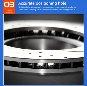 דיסק בלם מחורץ דו-חלקי 380 מ\\\"מ לרכבי ביצועים גבוהים, מתאים ליישומי קרמיקה-פחמן - Product Image 5