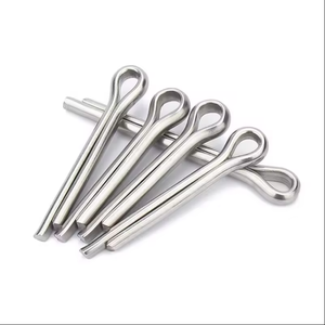 <span class=keywords><strong>Goupille</strong></span> fendue élastique articulée de type r d'essieu en acier inoxydable personnalisée - Product Image 3