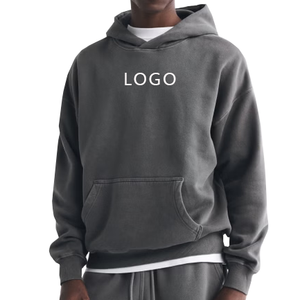 Sudaderas con Capucha de Algodón al por Mayor para Hombre, Sudadera con Capucha Personalizada con Logotipo Tejido para Hombre - Product Image 4