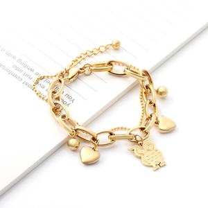 Luxury Hollow Out <b>Bracelet</b> Owl Pendant Chain Gold Plated <b>Adjustable</b> <b>Bracelet</b> for Women Jewelry - Product Image 2