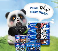 Panda Oreo Koekjes Koekjes 97G Originele Chocolade Aardbei Smaak Sandwich Koekjes Exotische Snacks Oreos Koekjes