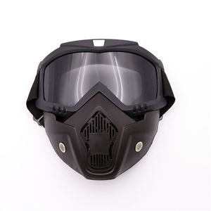<span class=keywords><strong>Masque</strong></span> intégral de moto tout-terrain, lunettes <span class=keywords><strong>vintage</strong></span> coupe-vent, <span class=keywords><strong>masque</strong></span> ouvert pour snowboard, lunettes de protection - Product Image 2