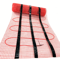 Système de chauffage au sol électrique moderne, flexible, à chauffage rapide, facile à installer, durable, tapis chauffant pour la maison et l'hôtel