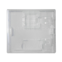 Boîtier de protection de cartouche de petite carte de jeu de remplacement blanc clair pour accessoires de jeu de chariot de jeu NDS de jeu