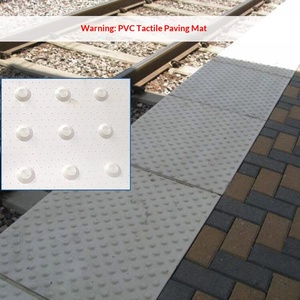 Alfombra de PVC con Guía Direccional, Alfombra de Camino para Ciegos, Alta Elasticidad, Multicolor, para Paradas de Autobús y Zonas Urbanas - Product Image 3