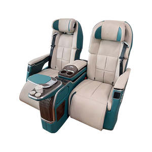 مقاعد سيارات فاخرة VIP مع تدليك هوائي وانزلاق كهربائي وتدفئة وظهر قابل للإمالة لسيارات الليموزين - Product Image 2