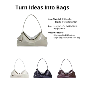 Bolsos de mano para mujer populares, modernos y de alta calidad, bolsos de mano de cuero personalizados de diseñador para mujer - Product Image 4