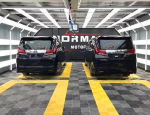 Modular Interlocking PP Garage Tiles Car Wash Plastic Flooring Durable <b>Floor</b> Mat for Garages - Product Image 4