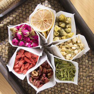 5*6cmコーンファイバー折り型ティーバッグコーヒー & ハーブ医学食品用フィルターバッグ - Product Image 3