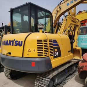 Komatsu PC56 d'occasion, état d'origine, faible nombre d'heures, entièrement révisé, durable et haute efficacité, excellent rapport qualité-prix, livraison rapide disponible - Product Image 4