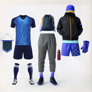 High Quality Custom Logo Printed Football Kit Accessories Football <b>Shirt</b> Maker Men's Adult Soccer Uniform <b>Summer</b> Short - Product Image 3