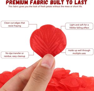 ดอกกุหลาบผ้าโพลีเอสเตอร์ขายดี สำหรับตกแต่งงานแต่งงานและงานปาร์ตี้ - Product Image 2