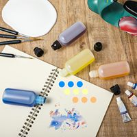 Kit de peinture graffiti et de loisirs créatifs, comprenant un flacon vide pour éponges de peinture bingo et des marqueurs artistiques pour le moulage créatif