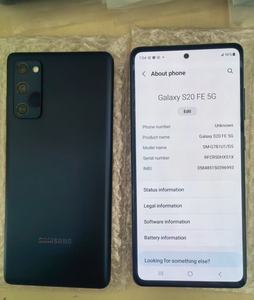 สมบูรณ์แบบ6.5นิ้ว <span class=keywords><strong>FE</strong></span> <span class=keywords><strong>5G</strong></span> 8GB + <span class=keywords><strong>128GB</strong></span>/256GB สมาร์ทโฟนสภาพดี <span class=keywords><strong>S20</strong></span>โทรศัพท์มือถือที่มี CPU OCTA Core - Product Image 3