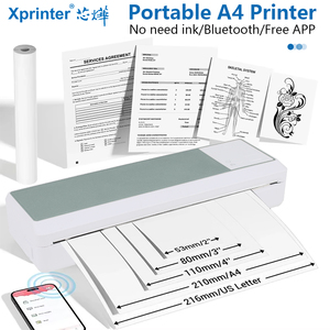Nhà máy cung cấp không dây inkless xách tay thời gian dài lưu trữ tài liệu Máy in nhiệt <span class=keywords><strong>A4</strong></span> Máy in nhiệt - Product Image 4