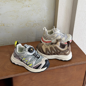Baskets à boucle rotative pour enfants, nouvelle collection Printemps/Automne 2025, pour garçons et filles, chaussures de <span class=keywords><strong>randonnée</strong></span> d'extérieur à semelle EVA, taille moyenne - Product Image 4