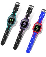 Montre connectée pour enfants Q19 2G Ultra avec GPS, lampe de poche CDMA, localisation LBS, caméra, appel SOS, fonction de rappel et boussole, étanche