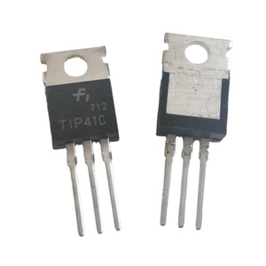 Componentes Electrónicos, Transistor NPN 100V 6A 65W, Tipo Through Hole TO220, TIP41, TIP41C - Product Image 1
