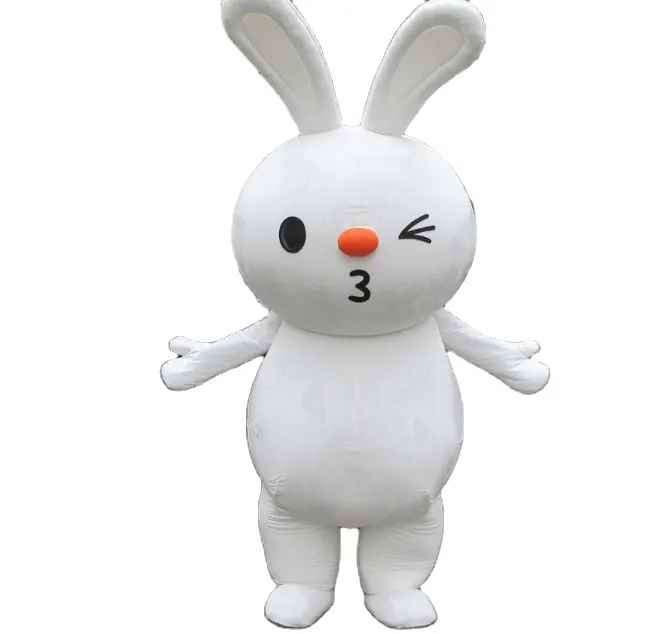 Rabbit cartoon costume walking cartoon costume