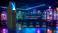 Kiosque de Rédemption TICO (Ticket-in-Card-Out) avec Accepteur de Billets, Distributeur de Cartes Cadeaux, Machines de Jeux d'adresse Fusion, Vortex Pro Steel 1