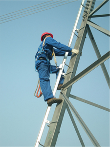 Dispositivo de riel guía autoblocante anticaída para torres de hierro de líneas de transmisión de energía T & I, para Redes Eléctricas Estatales Rígidas - Product Image 3