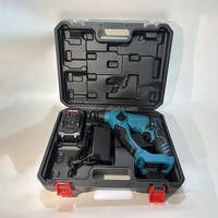 Marteau électrique au lithium sans balais pour le bricolage domestique et le perçage à percussion industriel, outil électrique sans fil alimenté par batterie