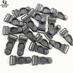 下着アクセサリー衣服アクセサリー12mm透明なガーターベルトクリップ透明プラスチックサスペンダーガータークリップ - Product Image 2