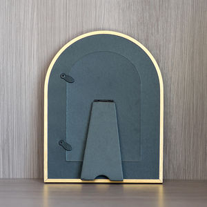 Прямые продажи от производителя: алюминиевые арочные фоторамки нестандартной формы, креативная демонстрационная платформа, современный металл - Product Image 5