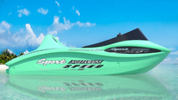 Mini jet ski électrique haute vitesse avec batterie au lithium, planche de surf et bateau de karting pour divertissement aquatique, vente directe d'usine